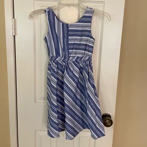 Girl’s Blue/White Dress